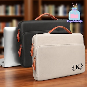 Customizable Laptop Sleeve & Tablet Organizer Bag - Premium Protective Case for Apple MacBook, Other Notebooks, Office Gift