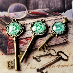 Innsmouth Conspiracy Metal Key Tokens for Arkham Horror LCG - Upgrade Set with Great Old One Symbols