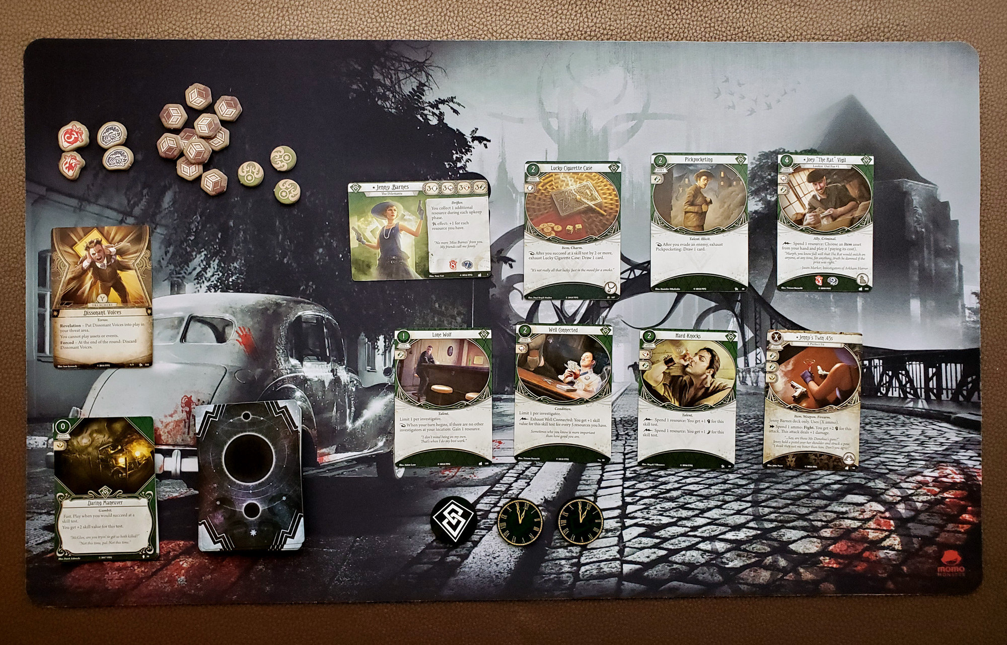 Playmat for Arkham Horror LCG Medium Doublesided Player Mat Etsy