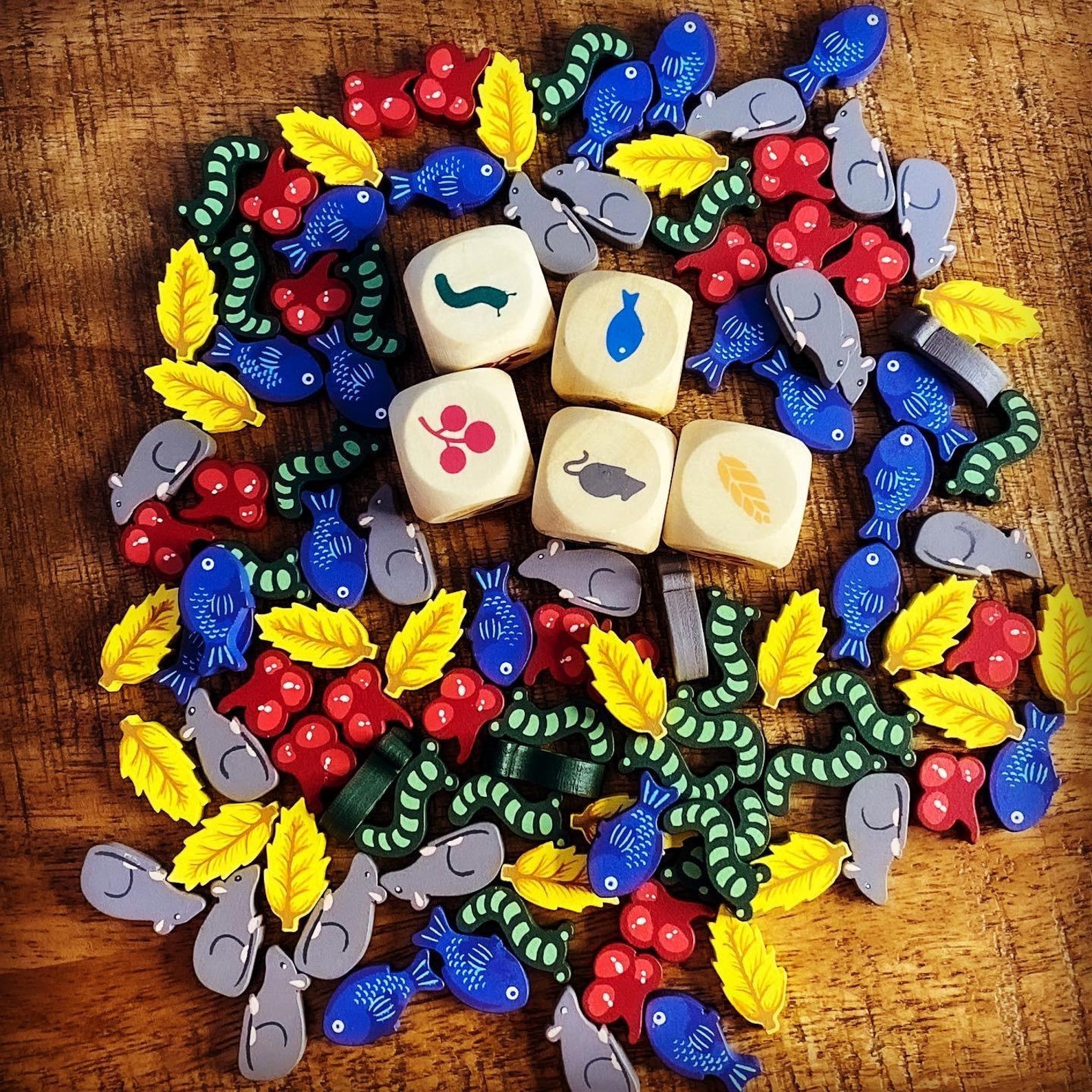 Wingspan Food Tokens Nectar Tokens Game Resource Upgrade Etsy