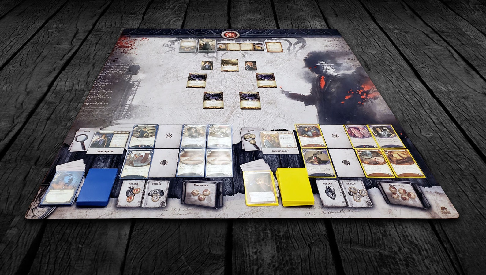 Playmat para Arkham Horror LCG Alfombrilla extra grande de Etsy