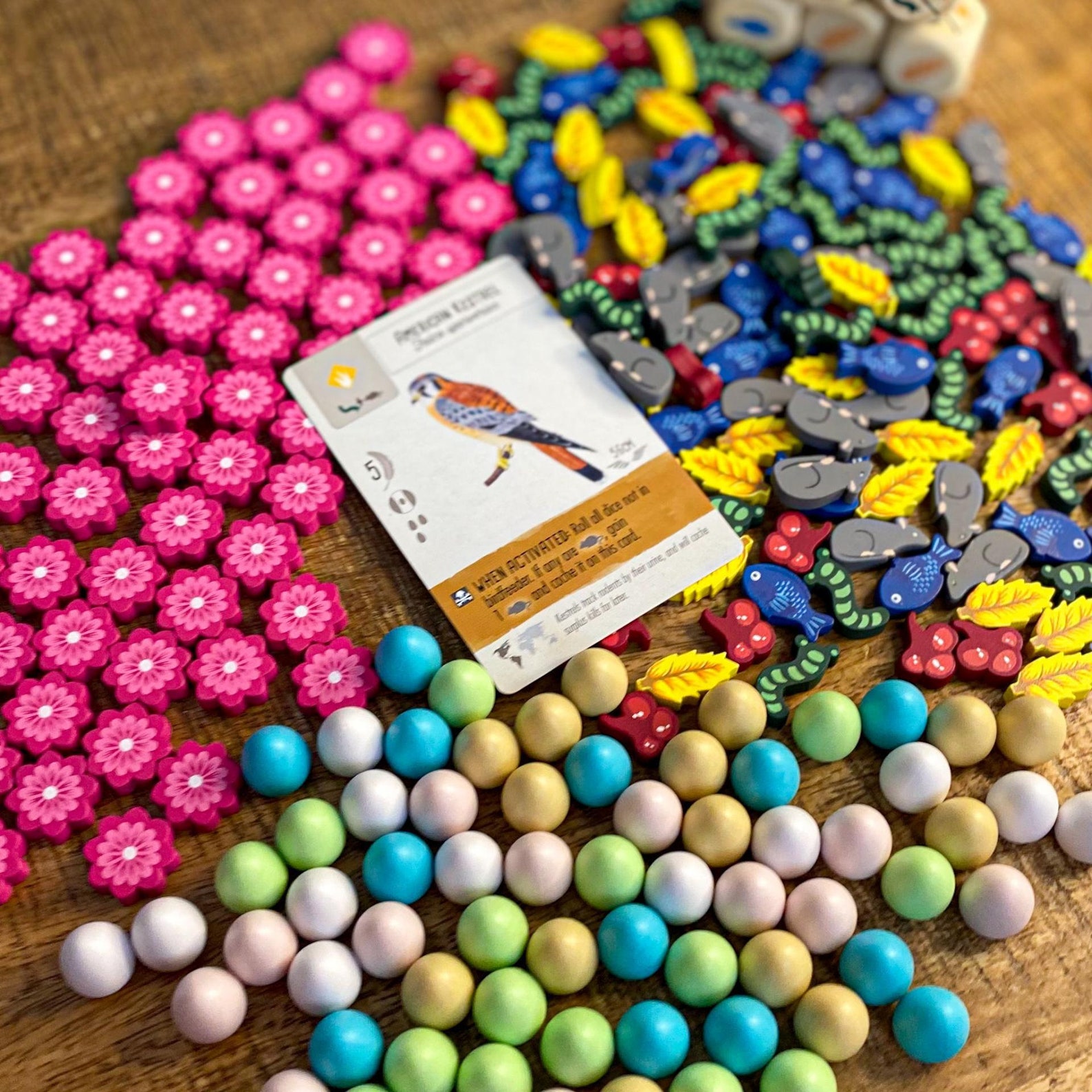 Wingspan Food Tokens Nectar Tokens Game Resource Upgrade Etsy