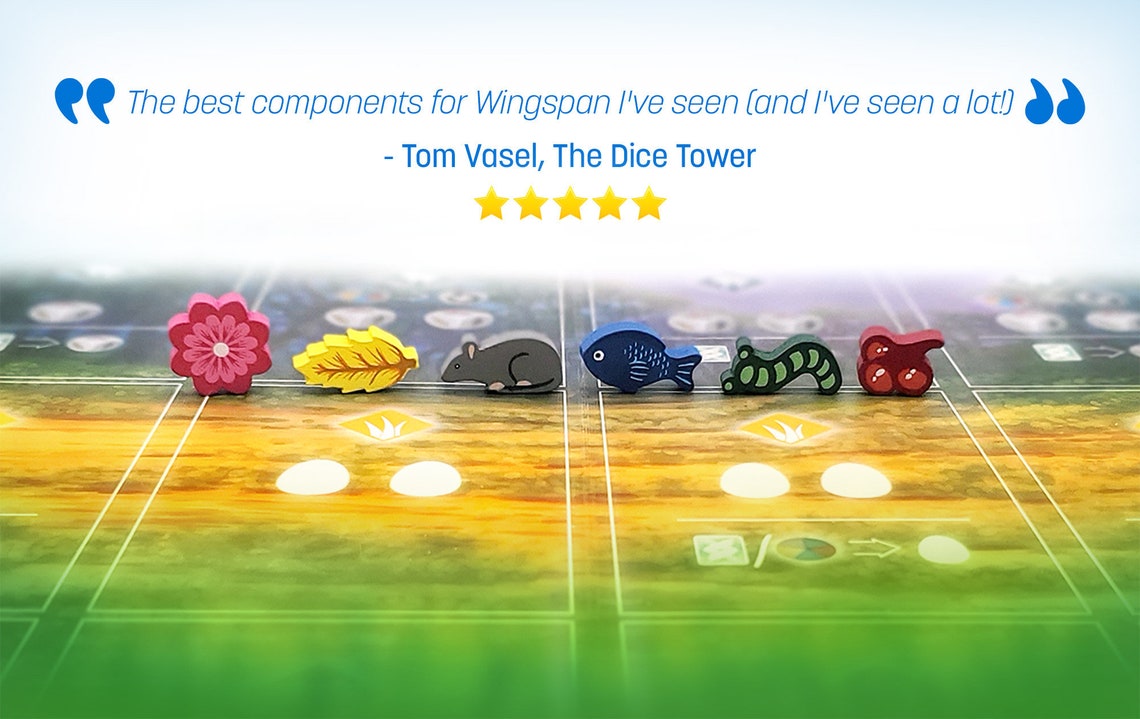 Wingspan Food & Nectar Token Bundle Upgrade Etsy