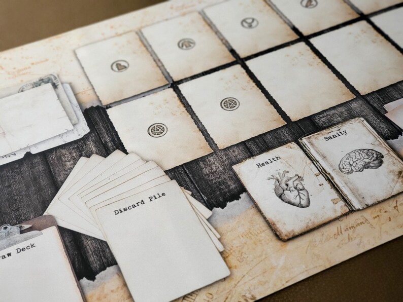 Arkham Horror LCG Investigator 24x14 Playmat Etsy