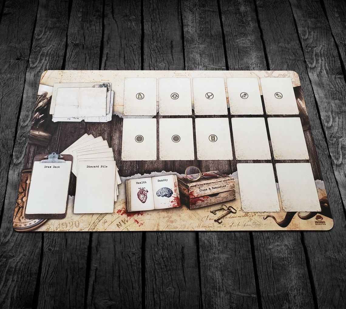 Arkham Horror LCG Investigator Playmat Tappetino giocatore Etsy