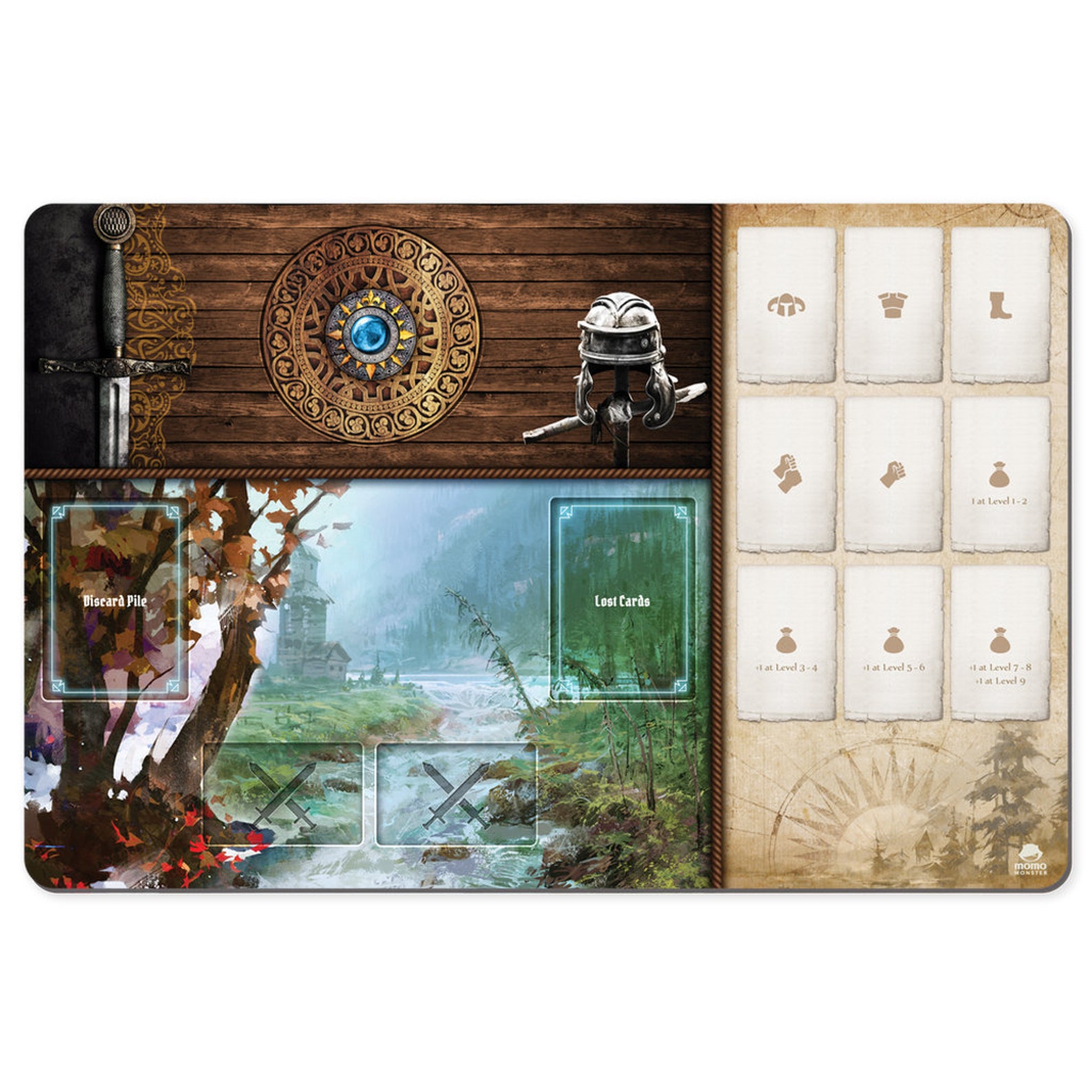 Gloomhaven Frosthaven Playmat Gh Fh Player Mat Character Etsy