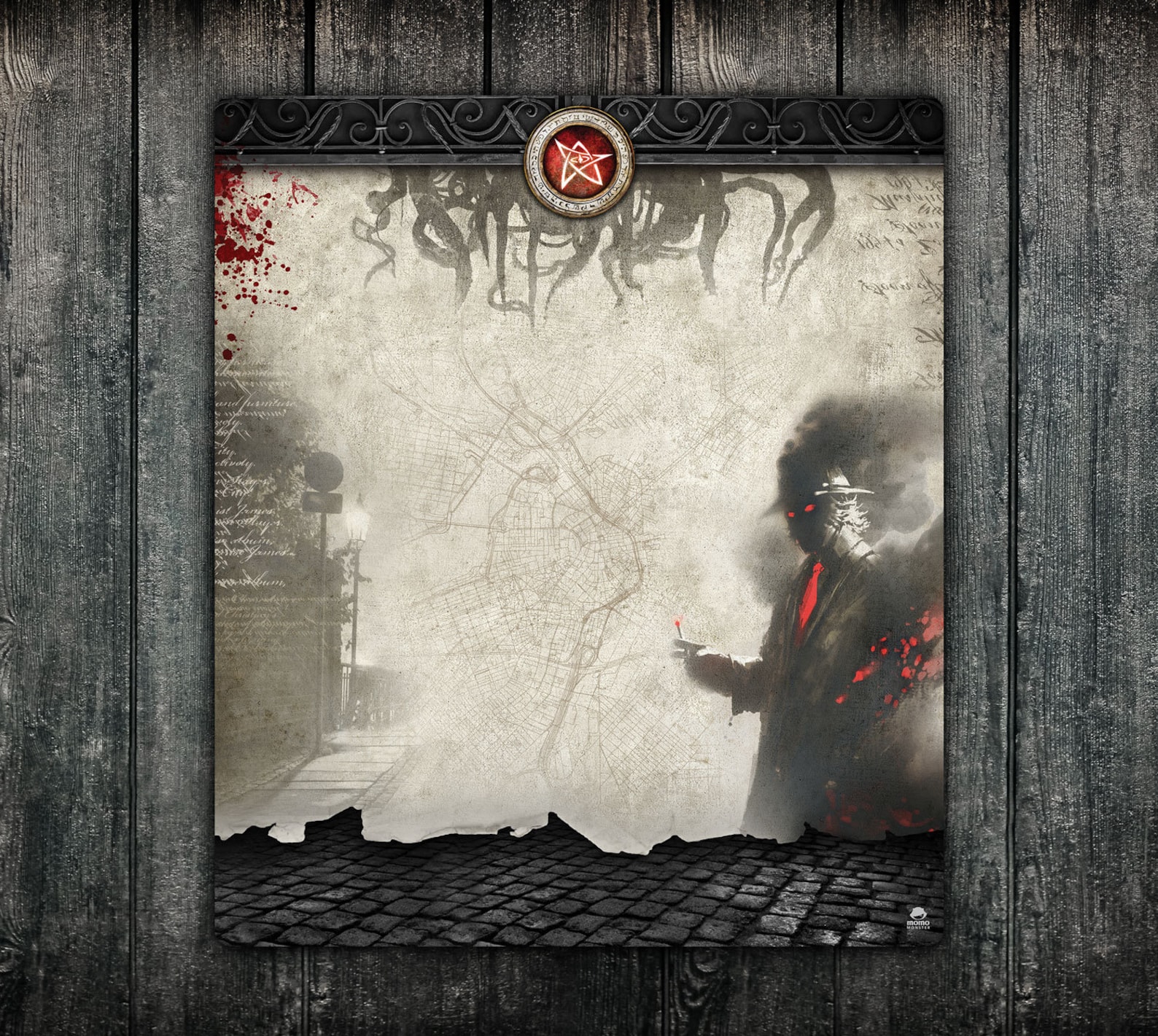 Arkham Horror LCG Playmat Large DoubleSided Player Mat for Etsy