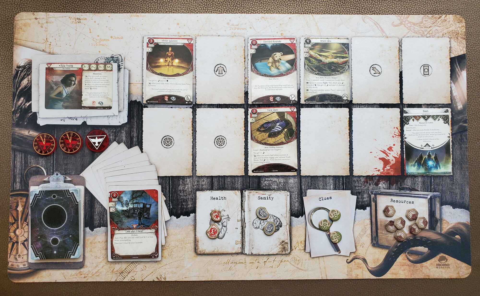 Arkham Horror LCG Investigator 24x14 Playmat Etsy