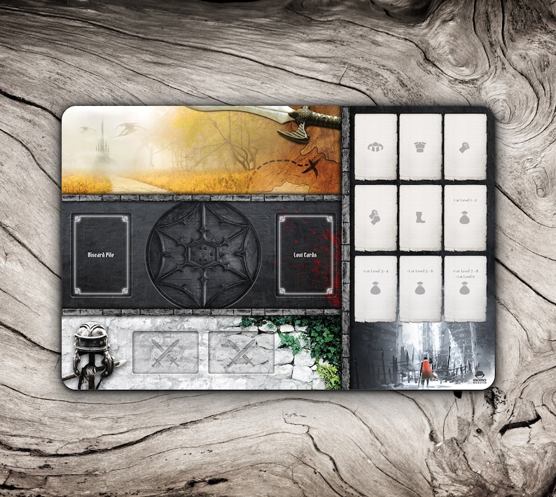 Gloomhaven Frosthaven Playmat Gh Fh Player Mat Character Etsy