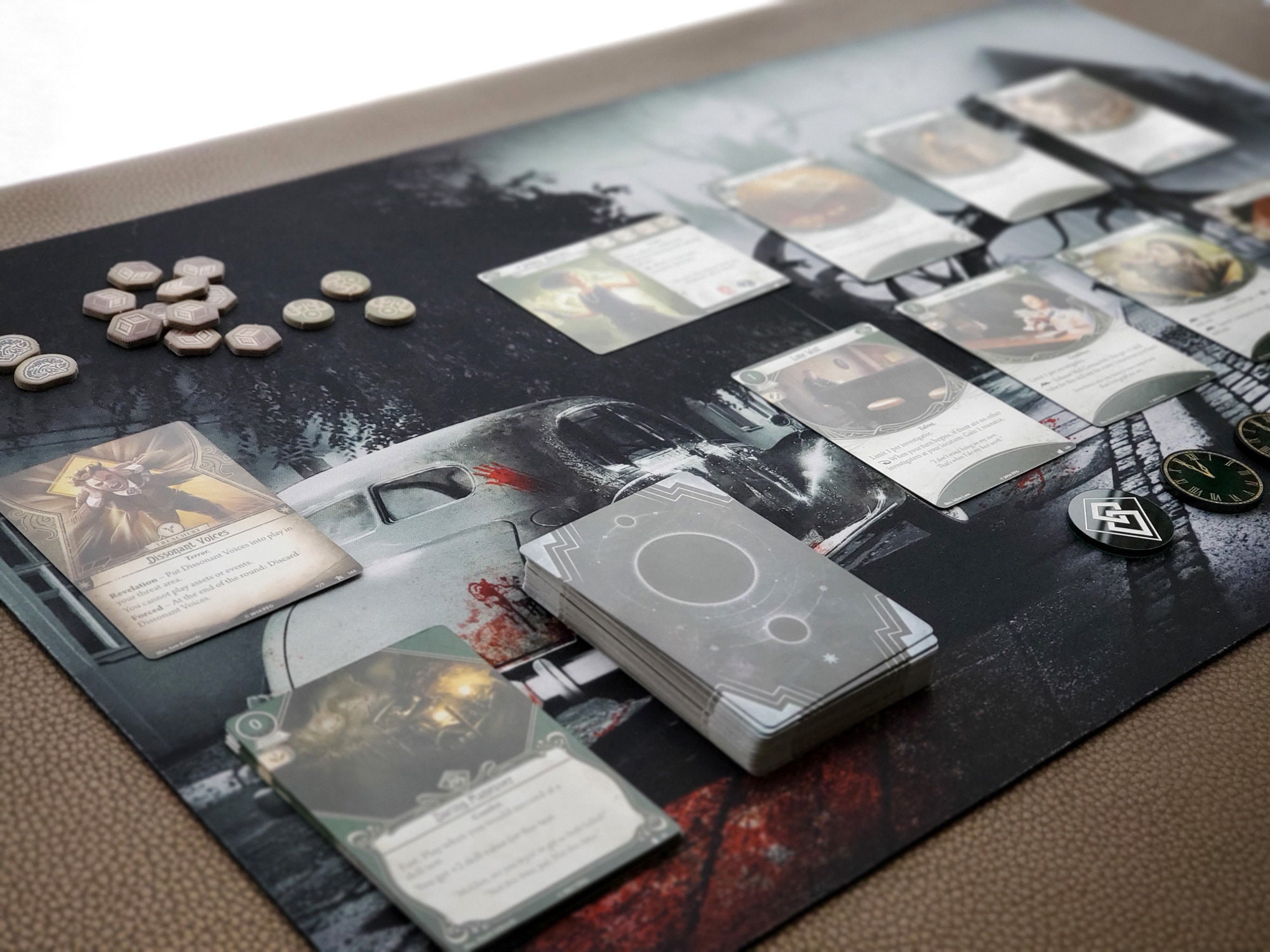 Playmat for Arkham Horror LCG Medium Doublesided Player Mat Etsy