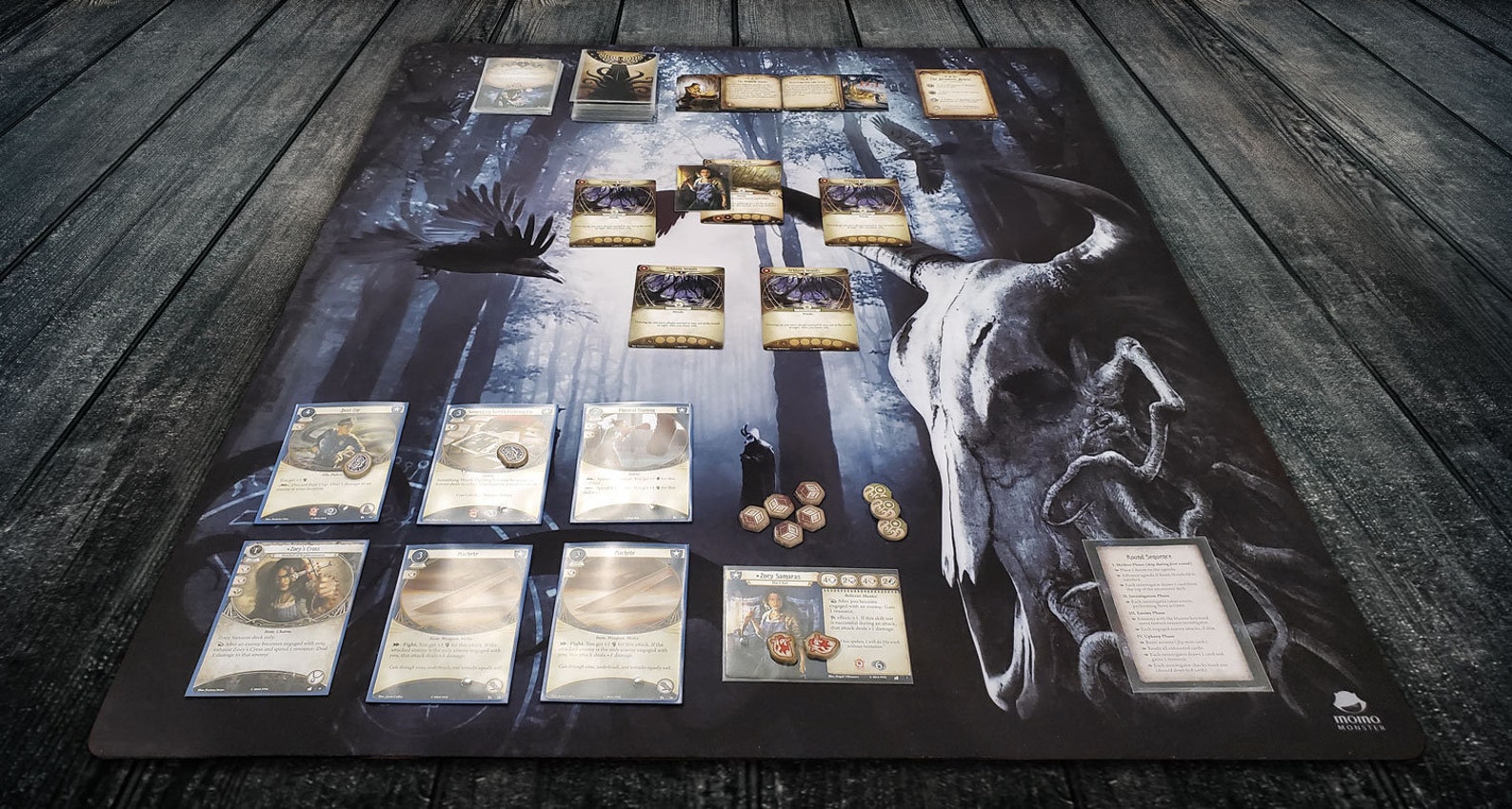 Arkham Horror LCG Playmat Large Doublesided Player Mat for Etsy