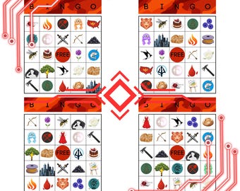 Bingo Hunger Games inspiré des livres de Suzanne Collins | 25 cartes de bingo pour les fans de THG, Katniss Everdeen, Peeta Mellark et Prim