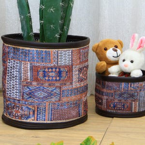 tropic basket , planter pack, plant holder basket, hanging planter, yarn storage, , flower pot cover, planter bag, handmade basket,