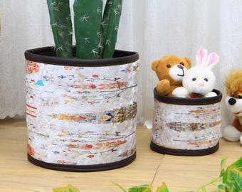 plantenbak, mand voor planken, hoes bloempot, bloempotmand, hangende mand, hangermand, cadeauplanter, speelgoedmand,