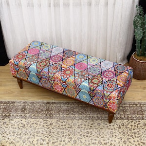 Ottoman Bench, Upholstered Bench, Bedroom Bench, Storage Ottoman, Living Room Bench, Hallway Storage, Shoe Storage, Storage Coffee Table