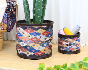 plant tote, pots for plants, planter basket, basket for organization, chic basket, cabinet storage, household basket, flower pot,