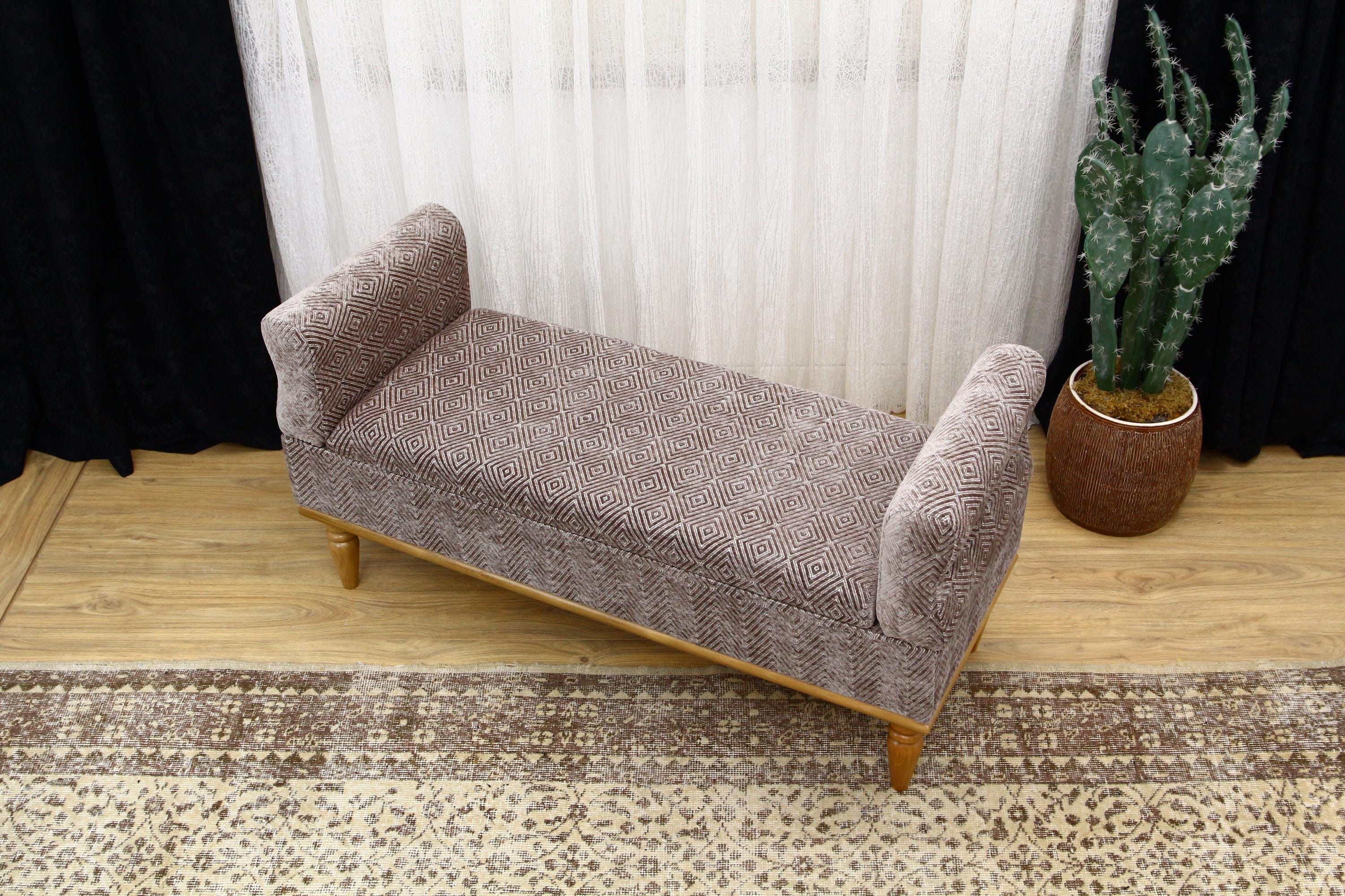 Aztec Design Bench, Enteryway Bench, Housewarming Gift, Bedroom Bench ...