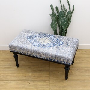 Hallway bench, Kitchen bench, Farmhouse bench, Bench for modern home, Boho bench, Ottoman bench, Extra seat bench, Accent bench,