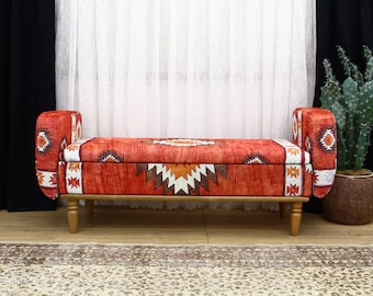 Window Bench, Upholstered Bench, Bench With Arms, Bedroom Bench With Storage, Clothes Storage, Entry Bench, Dressing Room Chair, Shoe Bench