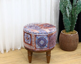 Pouf ottoman, Storage solution, Vanity table bench, Barrel stool, Round bench, Upholstered bench, Storage bench, Shoe bench,