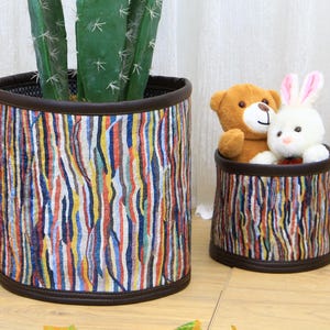 Bedroom Organizer, Basket Plant Pot, Handmade Basket, Eclectic Gift Box, Woven Basket, Plant Holder Basket, Indoor planters, Cool Basket