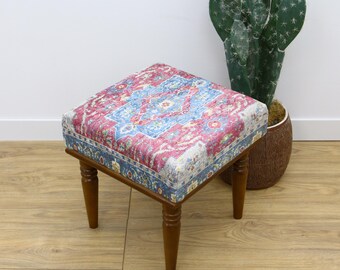 Banco para zapatos, banco reposapiés, tocador, otomana, puf, banco de entrada, silla baja, taburete de tocador, banco decorativo.