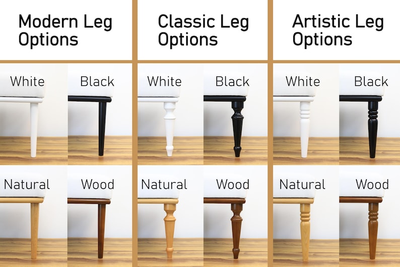 Leather ottoman bench, Chesterfield bench, Sofa bench, End of bed bench, Pub bench, Accent bench, Coffee table bench, Shoe bench, Vt Brown image 3