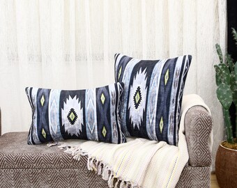 Kilim Rug Pillow, Throw Pillow Covers, Southwestern Pillow, Bedding Pillow, Aztec Cushion, Decorative Pillow, Printed Pillow, Gifts For Her