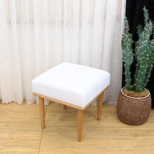 Ottoman Stool, Vanity Table Stool, Low Stool, Kilim Design Bench, Footstool Bench, Fireplace Bench, Shoe Bench, Bed Step Stool, Home Decor