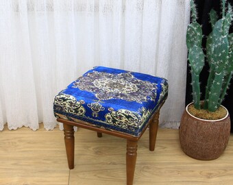 Banco para zapatos, banco reposapiés, tocador, otomana, puf, banco de entrada, silla baja, taburete de tocador, banco decorativo.