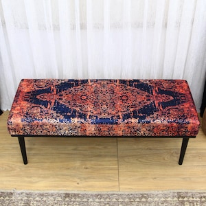 Footstool ottoman, Bohemian bench, Vanity stool, Entry bench, Hallway bench, Round bench, Kitchen chair, Bedroom bench, Floor seat,