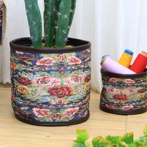 planter bag, plant pot box, planter basket, bohemian basket, bedroom organizer, flower pot, plant holder basket, basket storage,
