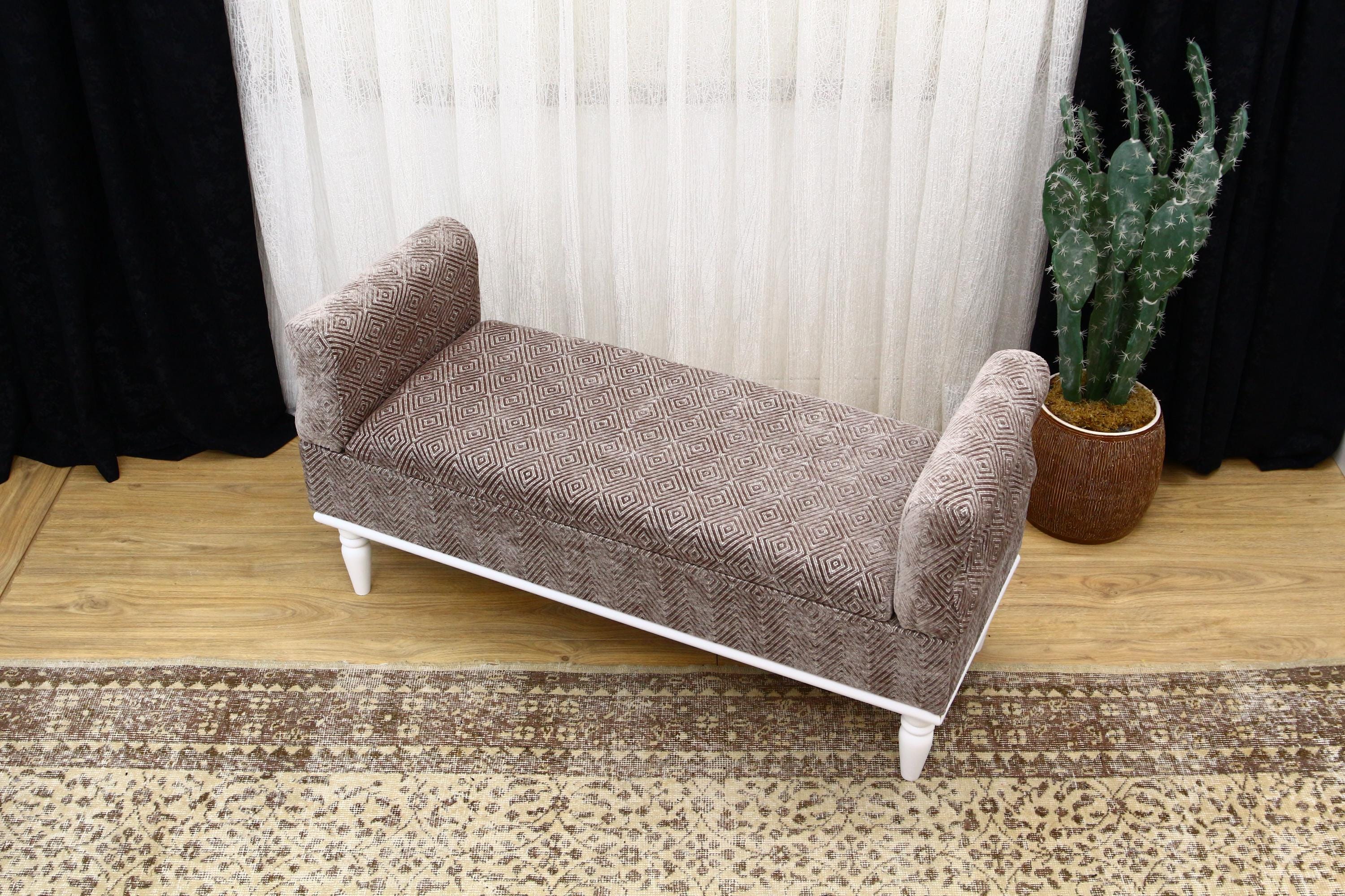 Aztec Design Bench, Enteryway Bench, Housewarming Gift, Bedroom Bench ...