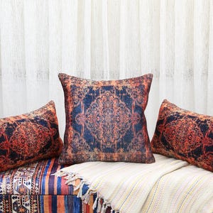 Home decor pillow, Ikat pillow cover, Pink pillow, Geometric pillow, Multicolor pillow, Ethnic pillow, Nomadic pillow, Soft pillow,