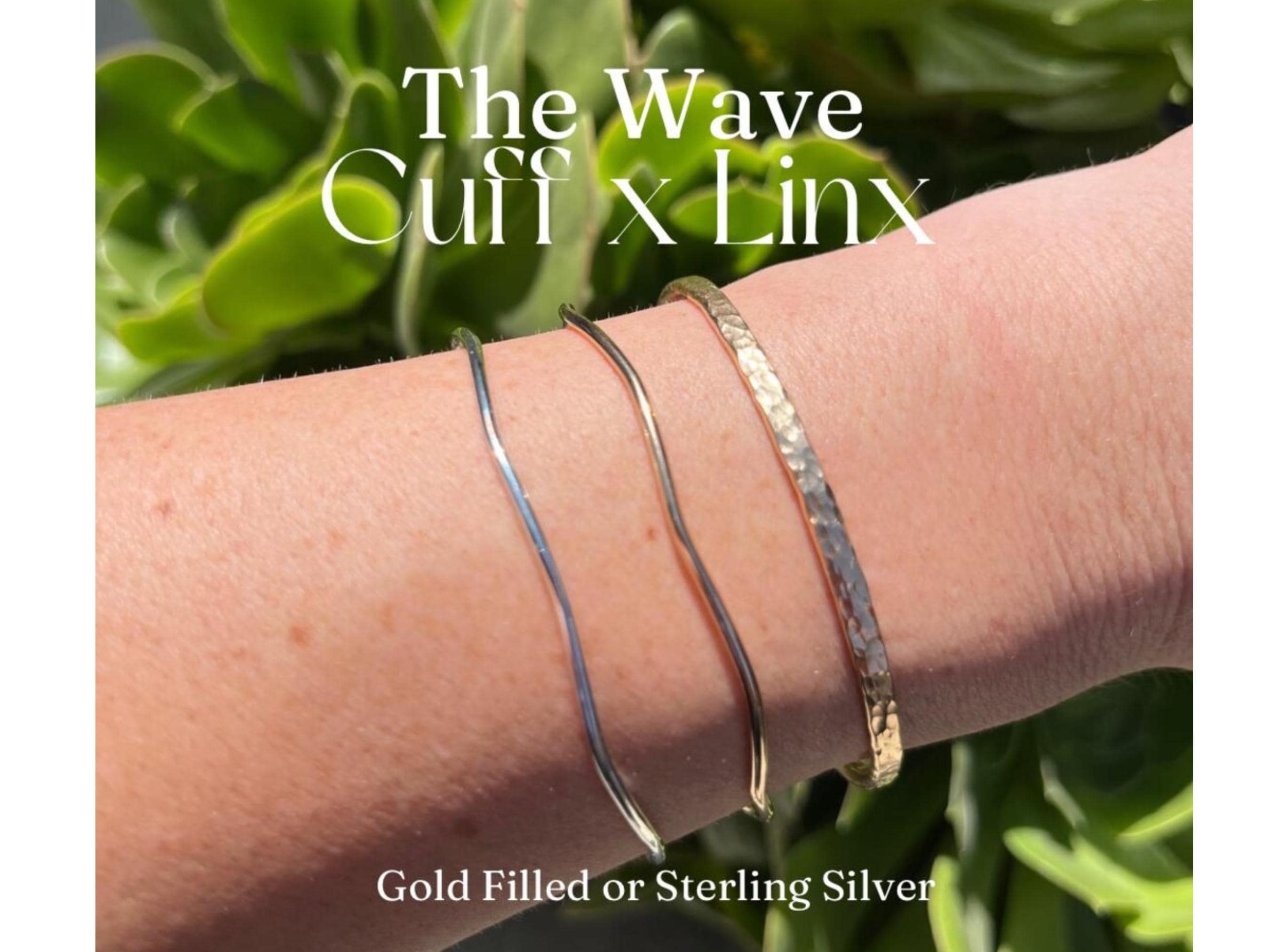 Permanent Bangles Permanent Wave Bangle 14k Gold Filled or Sterling Silver Unfinished ...