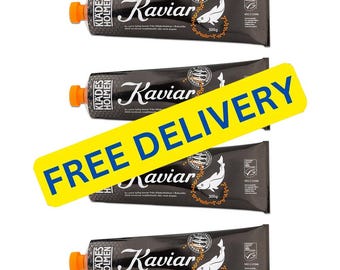 10 Tubos KLÄDESHOLMEN Kaviar 300g Kaviar sueco Crema de huevas de bacalao ahumado para untar Hecho en Suecia Kalles Kaviar Molinos de caviar de pescado ahumado Kaviar