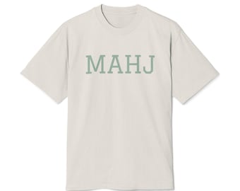 Vintage Style MAHJ T-Shirt: Mahjong Lover Gift