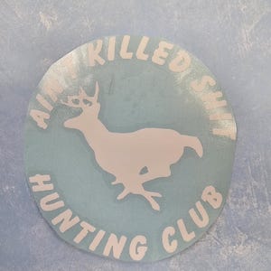 Hunting Club Decal