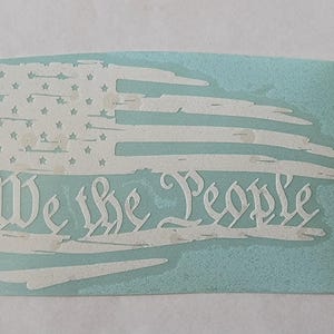 We the people Decal