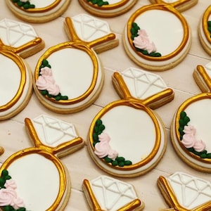 Bridal Shower or Engagement cookies