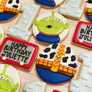 Toy Story Birthday Cookies