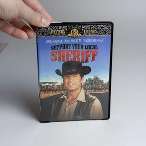 Vintage Support Your Local Sheriff Rare Western Comedy DVD James Garner Jack Elam 1968 {pre-owned}