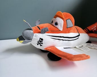 Disney Pixar Planes Dusty Crop Hopper Crophopper Plush Stuffed Toy Airplane 81