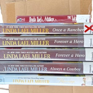 Lot Of 6 Books Linda Lael Miller Womens Romance American Fiction Hardcover L114 {pre-owned}