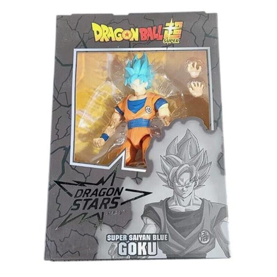 ドラゴンボール超 ドラゴンスターズ - 超サイヤ人悟空バージョン2、6.5インチ ドラゴンボール超 - ドラゴンスターズ - 超サイヤ人ブルー悟空