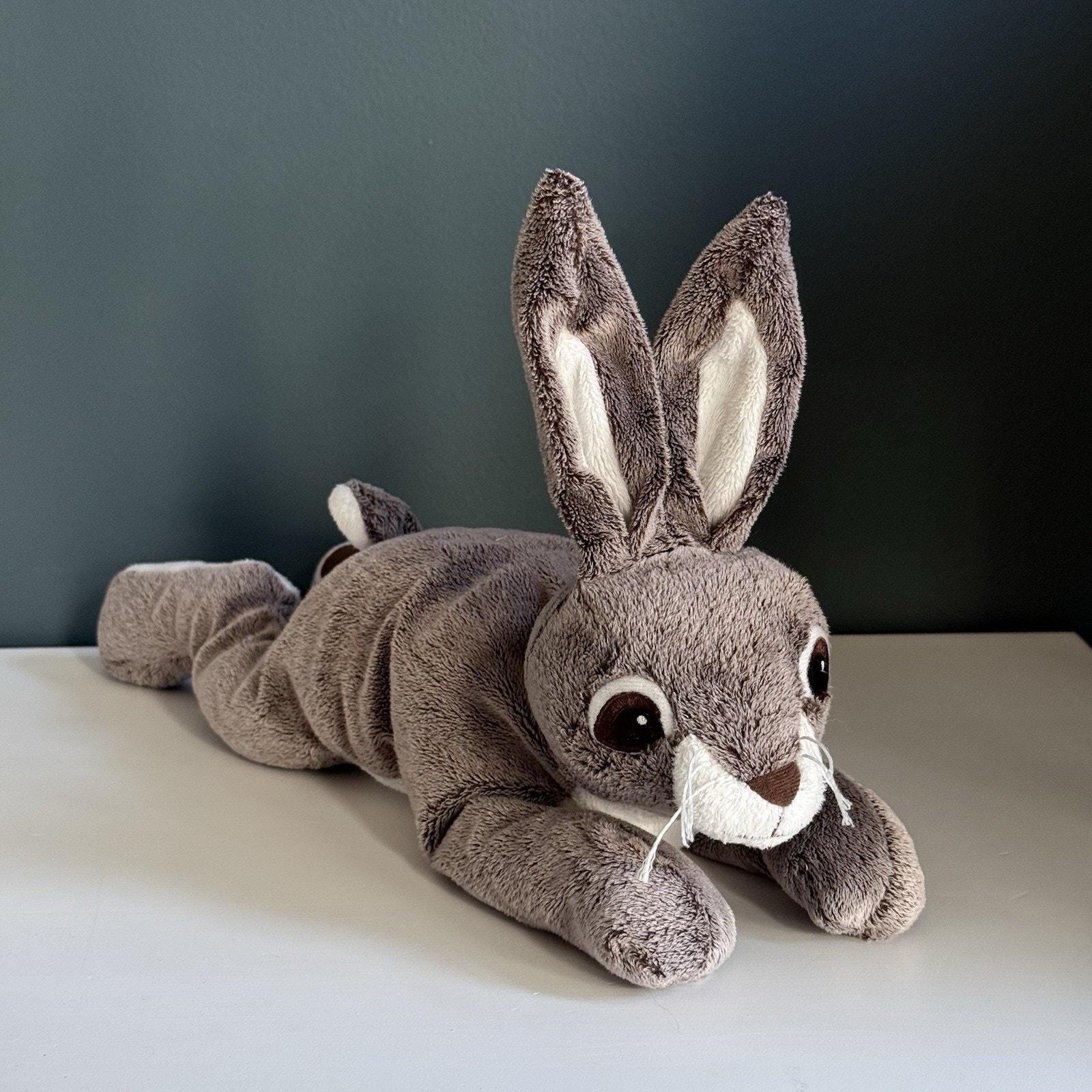 IKEA Vandring Hare 16インチ ソフトプラッシュ ぬいぐるみ グレー