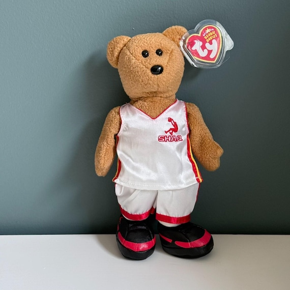 Vintage TY Beanie Baby Rare Stuffed Animal Lucky Style 4040 1985 In - Foto 4