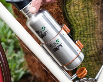 Bicycle Drink Holder - Fits Multiple Size Water Bottle Canteen Thermos - "The UpCycle Cage"