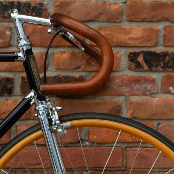 Sew-on Leather Bicycle Handlebar Wraps - The "Sew-on Bar Wraps" - Leather Handlebar Tape