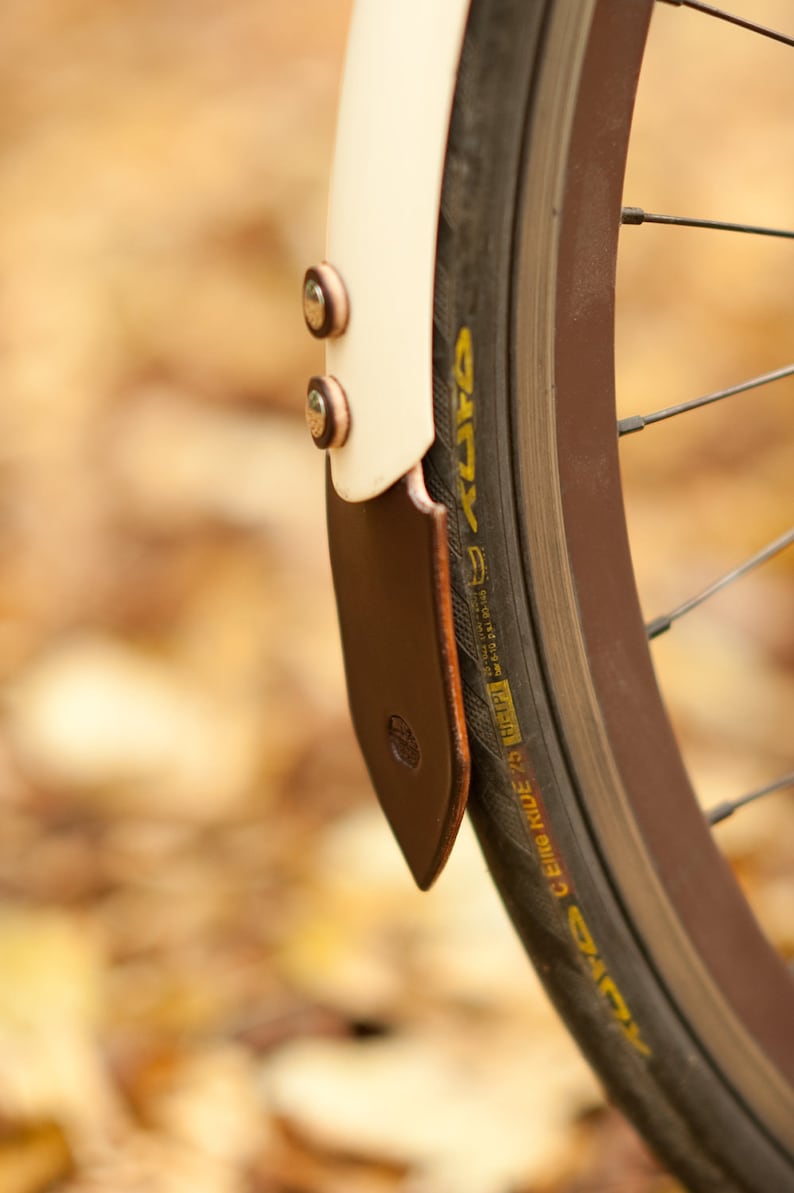 Leather Mud Flaps for Bicycle Fenders Etsy